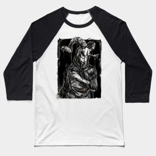 Goat Demon Baseball T-Shirt